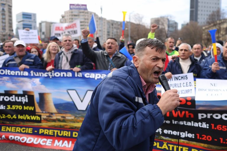 BUCURESTI - MINERI - PROTEST - 24 MAR 2026